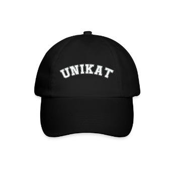 unikat - Baseballkappe - Schwarz/Schwarz - Vorne