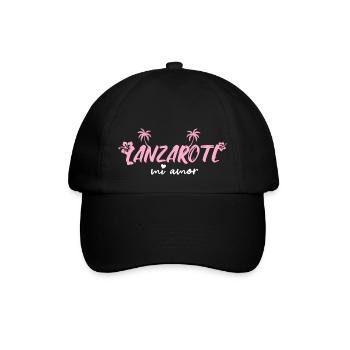Lanzarote - Baseball Cap - black/black - Front