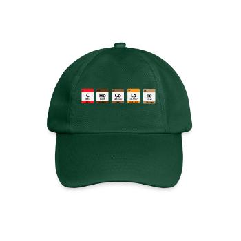 Chocolat - Casquette classique - vert bouteille - Devant