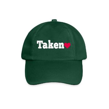 taken, valentine's day gifts, valentine's day 2021 - Casquette classique - vert bouteille - Devant