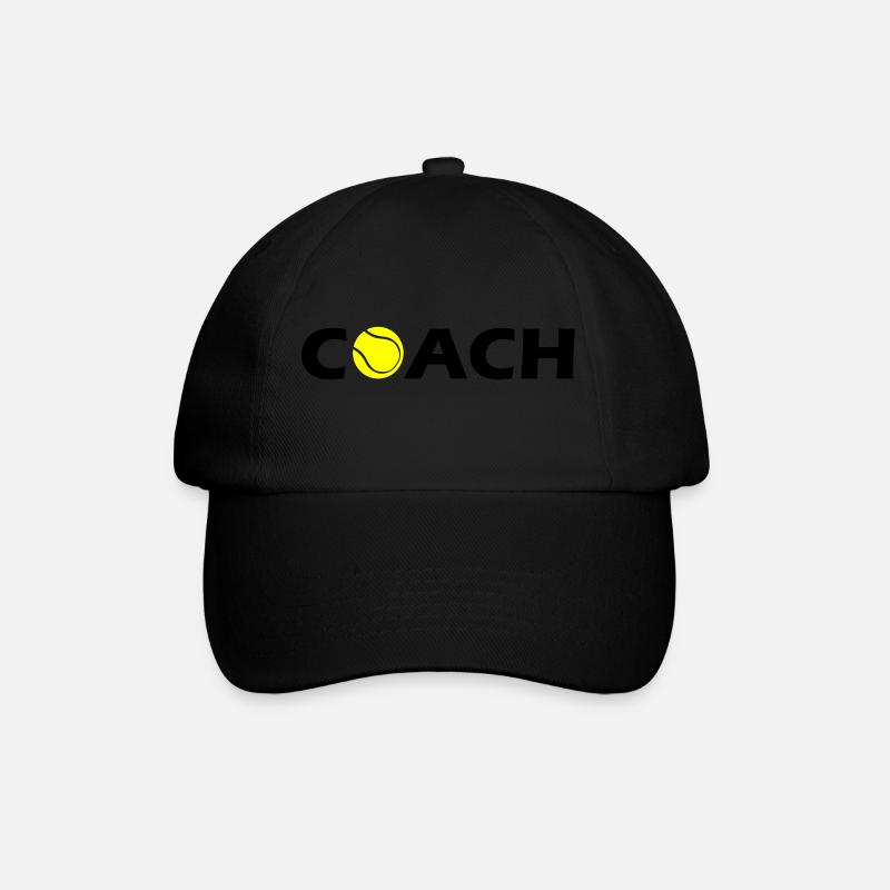 tennis coach - Casquette classique - noir/noir