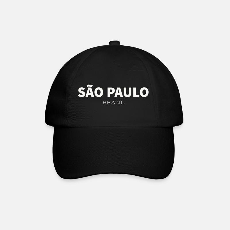 SÃO PAULO - Baseballkappe - Schwarz/Schwarz
