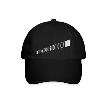 Langage de programme de code binaire - Casquette classique - noir/noir - Devant