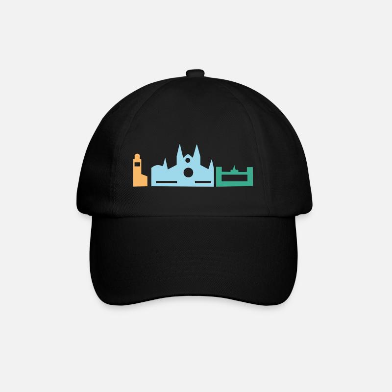 Tourisme Majorque - Casquette classique - noir/noir
