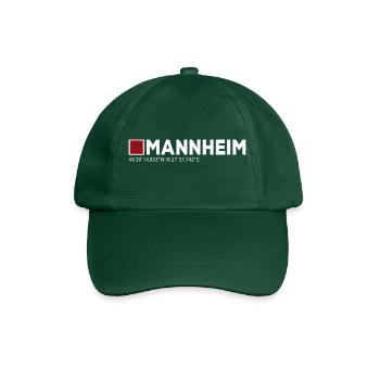 Mannheim Monnem Mannheimat - Baseball Cap - bottle green - Front