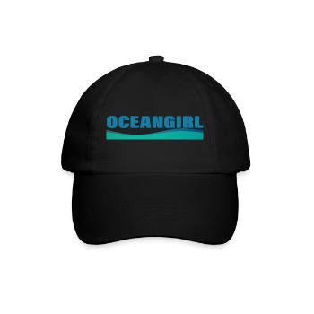 FILLE OCÉAN - Casquette classique - noir/noir - Devant