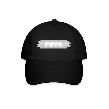 Geburtstag Pippa - Baseballkappe - Schwarz/Schwarz - Vorne