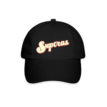 hooligan hools tribüne block 9a suptras ultras fan - Baseball Cap - black/black - Front
