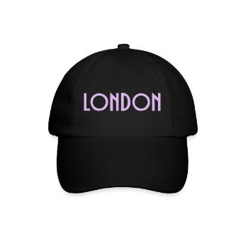 London - Baseball Cap - black/black - Front