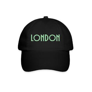 London - Baseball Cap - black/black - Front
