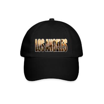 Los Angeles - Casquette classique - noir/noir - Devant