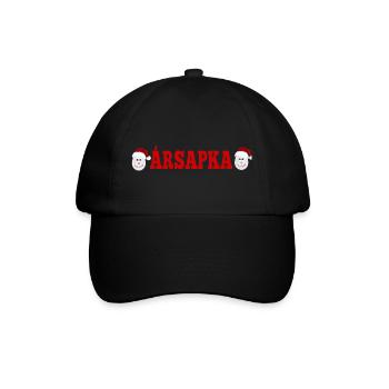ársapka tojás edition - Baseball Cap - black/black - Front