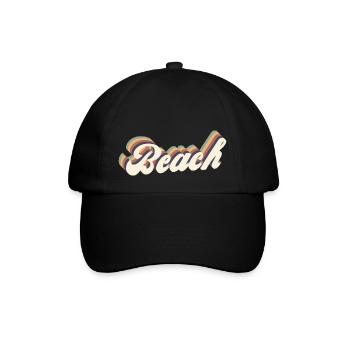 beach vintage - Casquette classique - noir/noir - Devant
