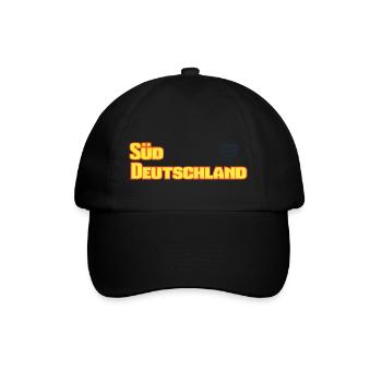 Süddeutschland - Baseballkappe - Schwarz/Schwarz - Vorne