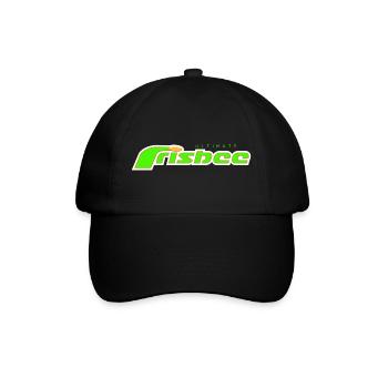 Frisbee vert ultime - Casquette classique - noir/noir - Devant