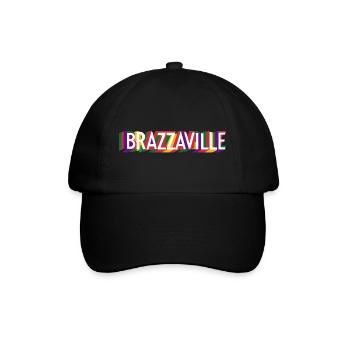 Brazzaville - Casquette classique - noir/noir - Devant