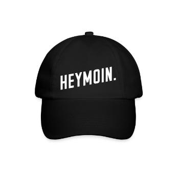 Heymoin - Baseballkappe - Schwarz/Schwarz - Vorne