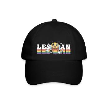 Les Bee An - Fierté lesbienne LGBT - Mais d’abord, - Casquette classique - noir/noir - Devant