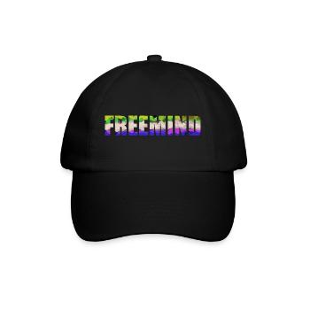 FREEMIND - Casquette classique - noir/noir - Devant