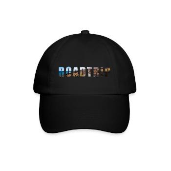 ROADTRIP - Baseballkappe - Schwarz/Schwarz - Vorne