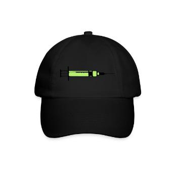 Giftspritze Toxic 2c - Baseballkappe - Schwarz/Schwarz - Vorne