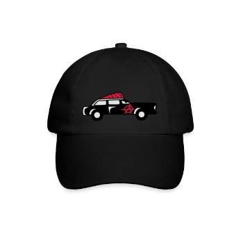 Punk Car - Baseball Cap - black/black - Front