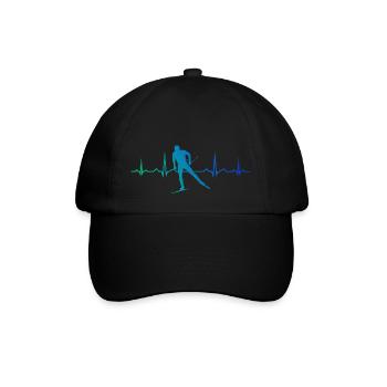 Men's Cross-Country Classic Cross-Country Skiing Klassisc - Baseball Cap - black/black - Front