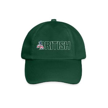 british isles - Baseball Cap - bottle green - Front