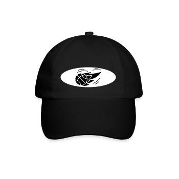Basketball tee -gift basketball fan - Baseball Cap - black/black - Front