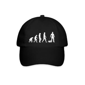 Artisan Mécanicien Tournevis Artisanat - Casquette classique - noir/noir - Devant