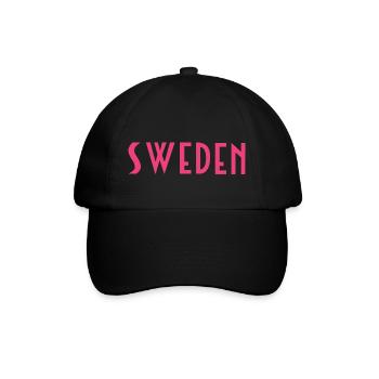 Sweden - Baseball Cap - black/black - Front