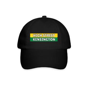 High Street Kensington Station - Baseball Cap - black/black - Front