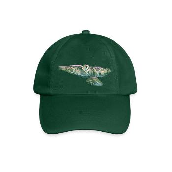 Bird - Baseball Cap - bottle green - Front