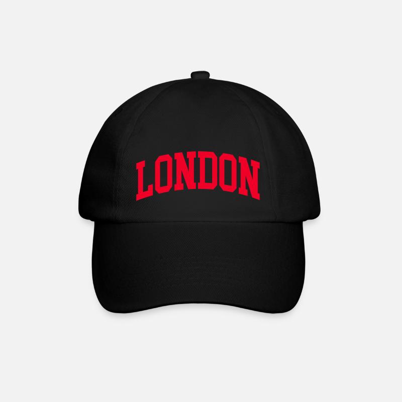 London - Baseball Cap - black/black