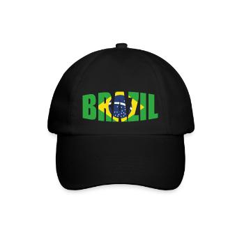 Brazilian Soccer , football team, Soccer 2022 - Baseball Cap - black/black - Front