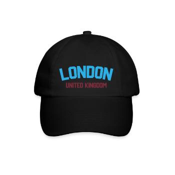 Londres Royaume-Uni - Casquette classique - noir/noir - Devant