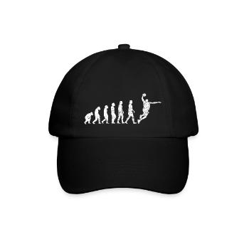 Basketball Basketballspieler Basketballteam - Baseballkappe - Schwarz/Schwarz - Vorne