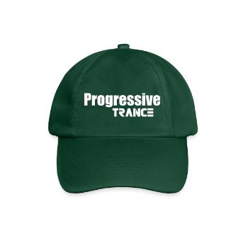 Progressive trance - Baseball Cap - bottle green - Front