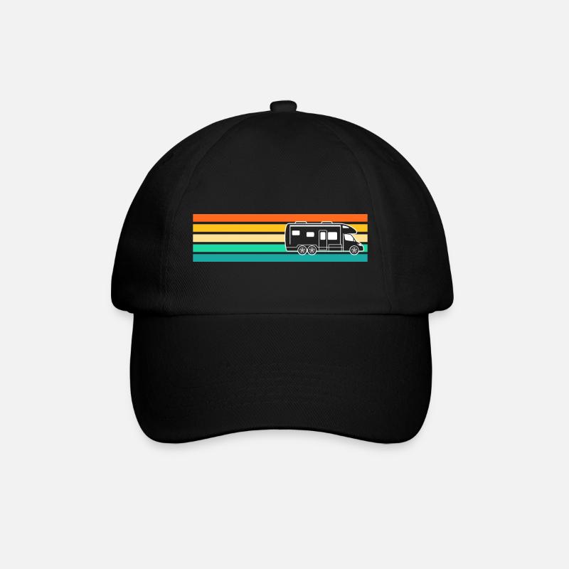 Camping-car camping-car - Casquette classique - noir/noir