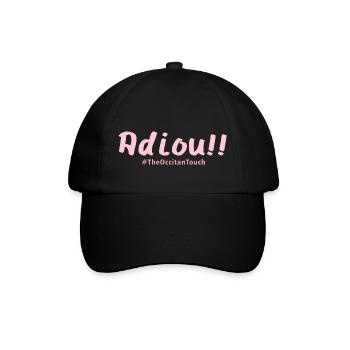 Adiou !! - Casquette classique - noir/noir - Devant