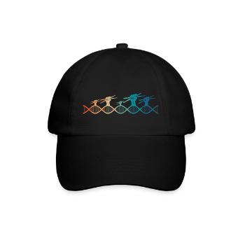 The music drummer is in my DNA - Baseball Cap - black/black - Front