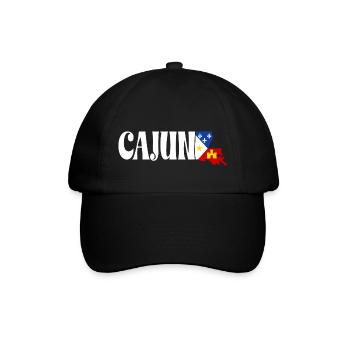 Cajun Pride Louisiane Racines Patriotique - Casquette classique - noir/noir - Devant