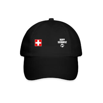 Switzerland - Baseball Cap - black/black - Front