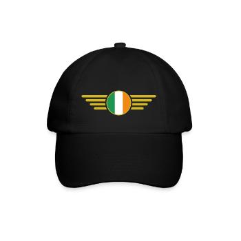 I Love Ireland Elegance Style Design T-Shirt - Casquette classique - noir/noir - Devant
