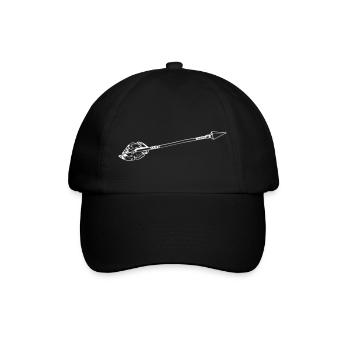 arrow - Baseball Cap - black/black - Front