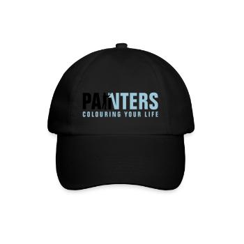 painters_062012_a_2c - Baseball Cap - black/black - Front