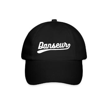 danseur. t-shirt danseur - Casquette classique - noir/noir - Devant