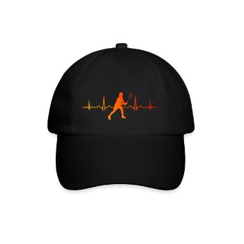 Women's Badminton Badminton Player Men's Badminton - Baseball Cap - black/black - Front