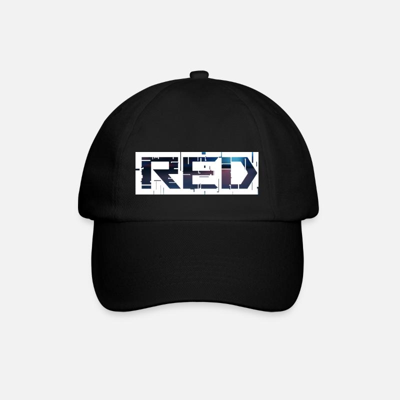 red - Casquette classique - noir/noir