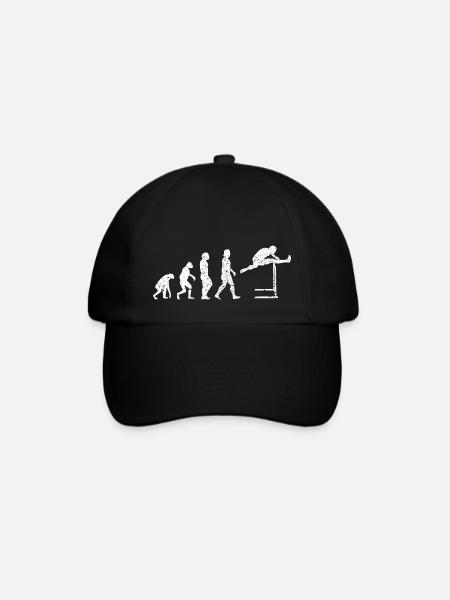 Saut en longueur Saut en longueur Saut en hauteur Triple saut - Casquette classique - noir/noir